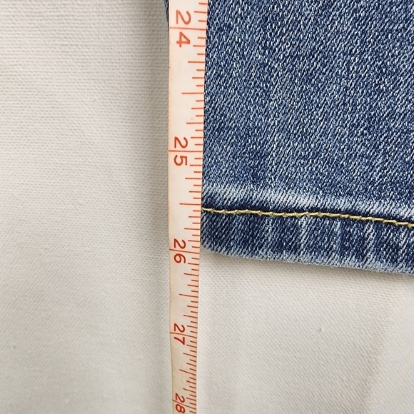 Judy Blue Distressed Relaxed Fit Jeans SIZE 28 - Picture 4 of 6